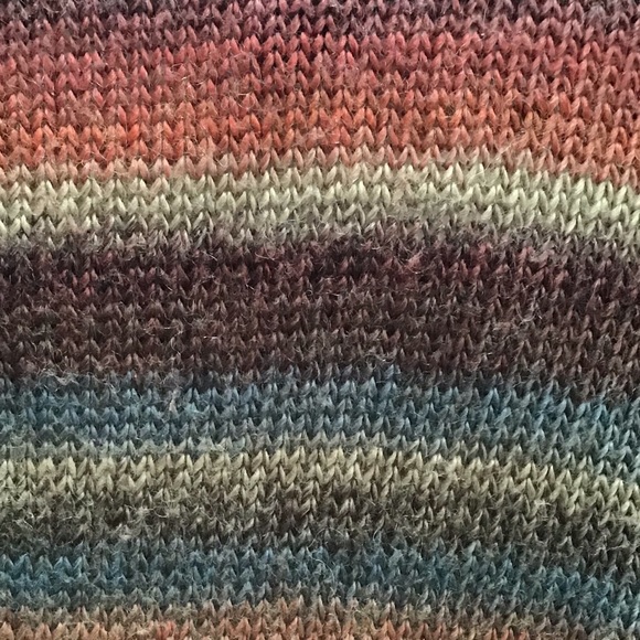 EUC Space Dye Cardigan Vest Poncho Overpiece - Picture 12 of 16